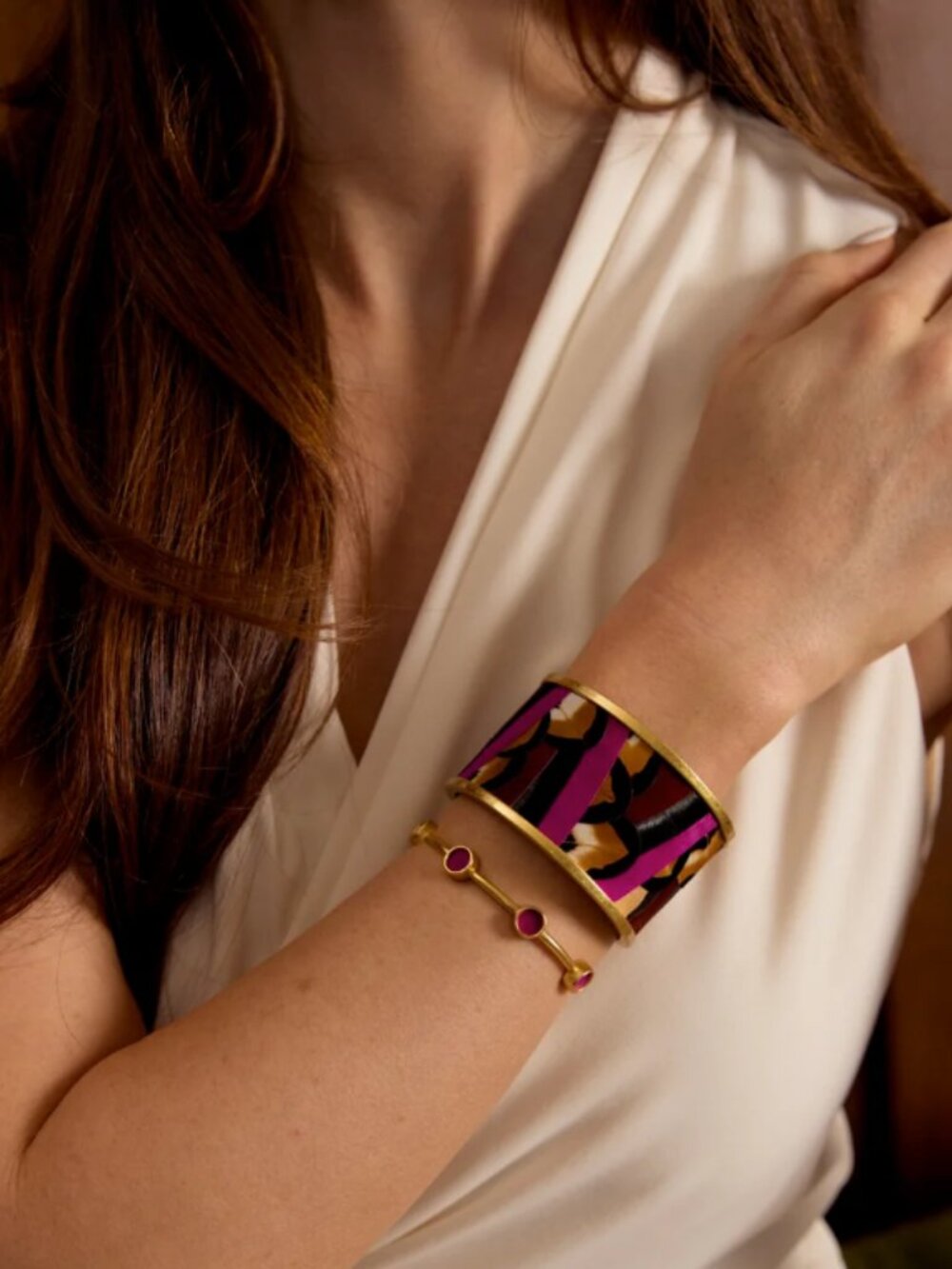 Brackish Layla wide cuff